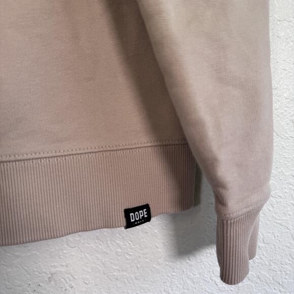 Dope Snow Common 22 Hoodie Mens Small Pullover Mountain Graphic Range Sand Soft - Picture 9 of 12